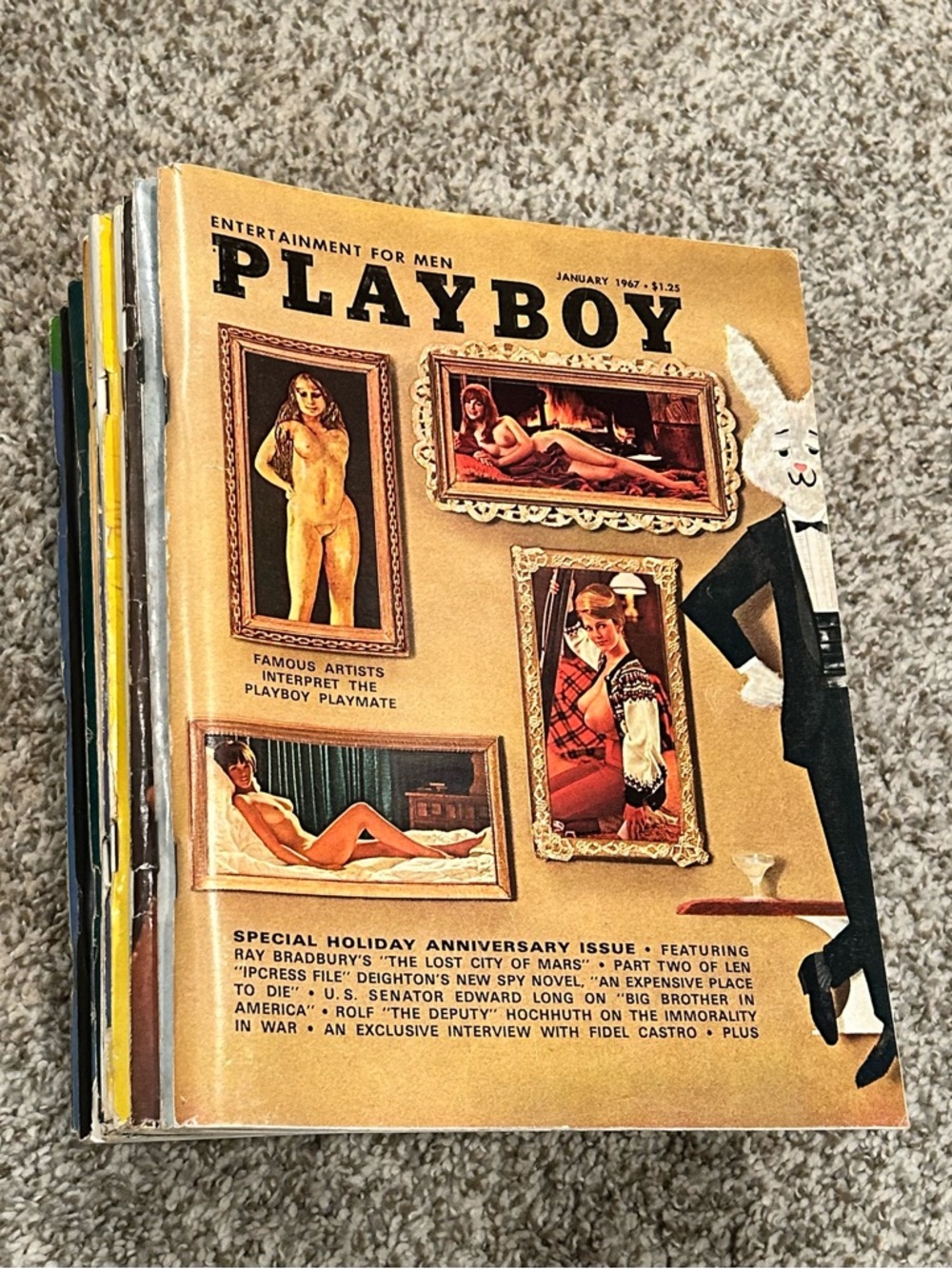 Vintage Playboy Magazine 1967 (Jan-Dec)